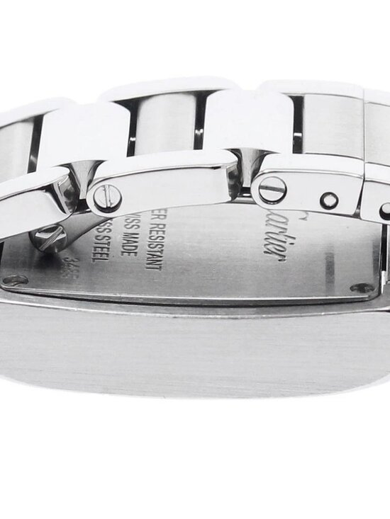CARTIER Tank Anglaze SM W5310019 Silver Dial Quartz Ladies Watch_943414 main image 6